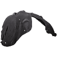 Front, Passenger Side Fender Liner, Plastic, with Insulation Foam, CAPA Certified