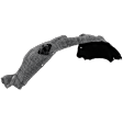 Front, Driver Side Fender Liner, Plastic, Without Insulation Foam, CAPA Certified