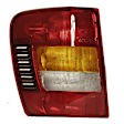 Driver Side Tail Light, with Bulb, Halogen, Amber, Clear and Red Lens, Production Date From November 2001, CAPA CERTIFIED
