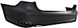 Rear Primed Bumper Cover, Sedan, Except Hybrid/GLI Models, CAPA CERTIFIED