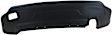 Rear, Lower Bumper Cover, Textured, With Tow Hook Holes, CAPA CERTIFIED