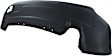 Rear, Lower Bumper Cover, Textured, With Tow Hook Holes, CAPA CERTIFIED