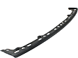 Rear, Driver or Passenger Side Bumper Trim, Textured Black, CAPA Certified