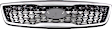 Grille Assembly, Painted Silver Shell and Insert, CAPA CERTIFIED