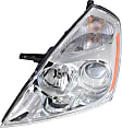 Driver Side Headlight, with Bulb, Halogen, Clear Lens, CAPA Certified