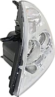 Driver Side Headlight, with Bulb, Halogen, Clear Lens, CAPA Certified