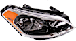 2013 Kia Soul 2u 4 Cyl 2.0L - Passenger Side Halogen Headlight, With bulb(s), OE Replacement, CAPA Certified