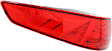 Driver Side, Outer Tail Light, with Bulb, Halogen, Red Lens, Except Hybrid Model, USA Built Vehicle, CAPA CERTIFIED