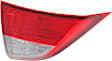 Driver Side, Inner Tail Light, With bulb(s), Halogen, Clear and Red Lens CAPA CERTIFIED