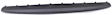 Rear, Lower Bumper Cover, Textured, Sedan, Without Exhaust Hole