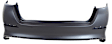 Rear Primed Bumper Cover, Except Hybrid Model, USA Built Vehicles, Without Parking Aid Sensor Holes, CAPA Certified