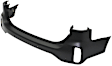 Rear, Upper Primed Bumper Cover, With Parking Aid Sensor Holes