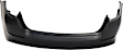 Rear Primed Bumper Cover, Except Hybrid Model, Korea Built Vehicles, With Parking Aid Sensor Holes