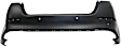 Rear Primed Bumper Cover, Except Hybrid Model, Korea Built Vehicles, With Parking Aid Sensor Holes, CAPA Certified