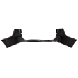 Rear, Upper Primed Bumper Cover, Except Limited/SXL Models, Without Parking Aid Sensor Holes, CAPA Certified
