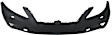 Front Primed Bumper Cover, For Models With Premium Package, With Fog Light Holes, With Parking Aid Sensor Holes, With Headlight Washer Holes, CAPA CERTIFIED