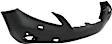 Front Primed Bumper Cover, For Models With Premium Package, With Fog Light Holes, With Parking Aid Sensor Holes, With Headlight Washer Holes, CAPA CERTIFIED
