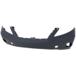 Front Primed Bumper Cover, For Models Without Premium Package, With Fog Light Holes, With Parking Aid Sensor Holes, CAPA CERTIFIED