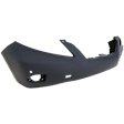 Front Primed Bumper Cover, For Models Without Premium Package, With Fog Light Holes, With Parking Aid Sensor Holes, CAPA CERTIFIED