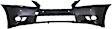 Front Primed Bumper Cover, Base Model, 6 Cyl., 3.5L Engine, For Models Without F Sport Package, With Parking Aid Sensor Holes and Headlight Washer Holes, CAPA Certified