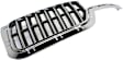 Driver Side Upper Grille Assembly, Chrome Shell with Dark Gray Insert, Grille, Base Model, 6 Cyl., 3.5L Engine