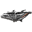 Driver Side Halogen Headlight, without Bulb, For Models without Adaptive Front-Lighting System, with Halogen Light System, Base Model, CAPA Certified