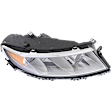 Passenger Side Halogen Headlight, With bulb(s), OE Replacement, Sedan