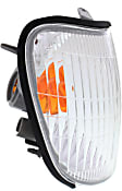 Front, Passenger Side Turn Signal Light, Without bulb(s)