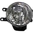 Front, Driver Side Halogen Fog Light, With bulb(s), CAPA Certified