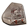 Driver Side, Outer Tail Light, with Bulb, Halogen, Clear Lens, Base Model, CAPA CERTIFIED