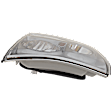 Passenger Side, Inner Tail Light, with Bulb, Halogen, Clear Lens, Base Model