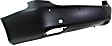 Rear Primed Bumper Cover, With Parking Aid Sensor Holes, CAPA CERTIFIED
