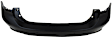 Rear Primed Bumper Cover, Base Model, 4 Cyl., 1.8L Engine, For Models With F Sport Package, With Parking Aid Sensor Holes