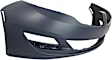 Front Primed Bumper Cover, Sedan, With Signature Lightning, CAPA Certified