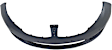 Front Primed Bumper Cover, Sedan, With Signature Lightning, Without Tow Hook Holes, With Parking Aid Sensor Holes, CAPA CERTIFIED