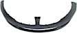 Front Primed Bumper Cover, Sedan, With Signature Lightning, With Tow Hook Holes, With Parking Aid Sensor Holes, CAPA CERTIFIED