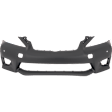 Front Primed Bumper Cover, For Models with F Sport Package and Parking Aid Sensor, CAPA Certified