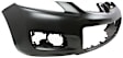 Front Primed Bumper Cover, 4 Cyl., 2.3L Engine, With Emblem Provision, CAPA CERTIFIED