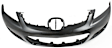 Front Primed Bumper Cover, 4 Cyl., 2.3L Engine, With Emblem Provision, CAPA CERTIFIED