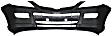 Front Primed Bumper Cover, With Fog Light Holes, Without Parking Aid Sensor Holes