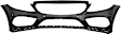 Front Primed Bumper Cover, Sedan, For Models With AMG Styling Package, With Parking Aid Sensor Holes, Except C63, CAPA Certified