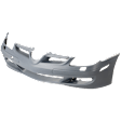 Front Primed Bumper Cover, With Headlight Washer Holes, For Models Without AMG Styling Package and Parktronic Holes