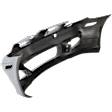 Front Primed Bumper Cover, With Headlight Washer Holes, For Models Without AMG Styling Package and Parktronic Holes