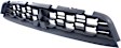Front, Upper Bumper Grille, Textured Black