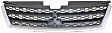 Upper Grille Assembly, Silver Black