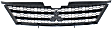 Upper Grille Assembly, Silver Black