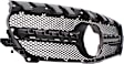 Upper Grille Assembly, Textured Black Shell and Insert, 4Matic Model, 4 Cyl., 2.0L Engine
