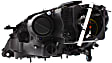Passenger Side Headlight, with Bulb, Halogen, Models with (164) Chassis