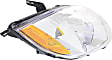 Passenger Side Halogen Headlight, With bulb(s), OE Replacement, CAPA Certified