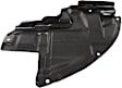 Front, Driver Side Fender Liner, Guard Extension, 6 Cyl., 3.7L Engine